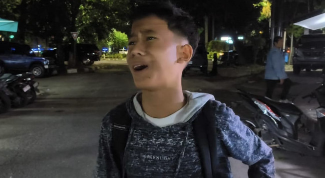 Pelajar yang jadi korban begal di Medan. [Istimewa]
